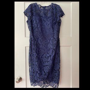 Patra Blue Lace Dress